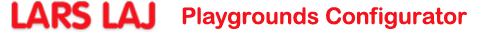 LARS LAJ Playgrounds Configurator